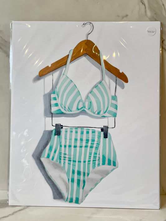 Hers 5 in Aqua- ARCHIVAL PRINT