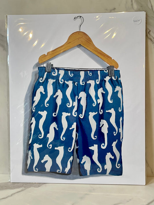 His 12 - Seahorses - ARCHIVAL PRINT