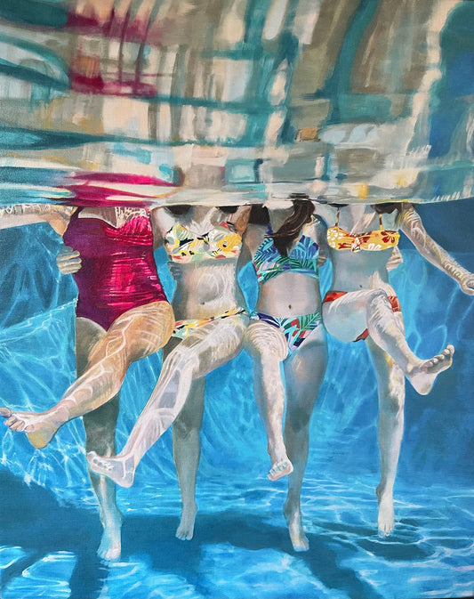Giclée print- Kick Line 2