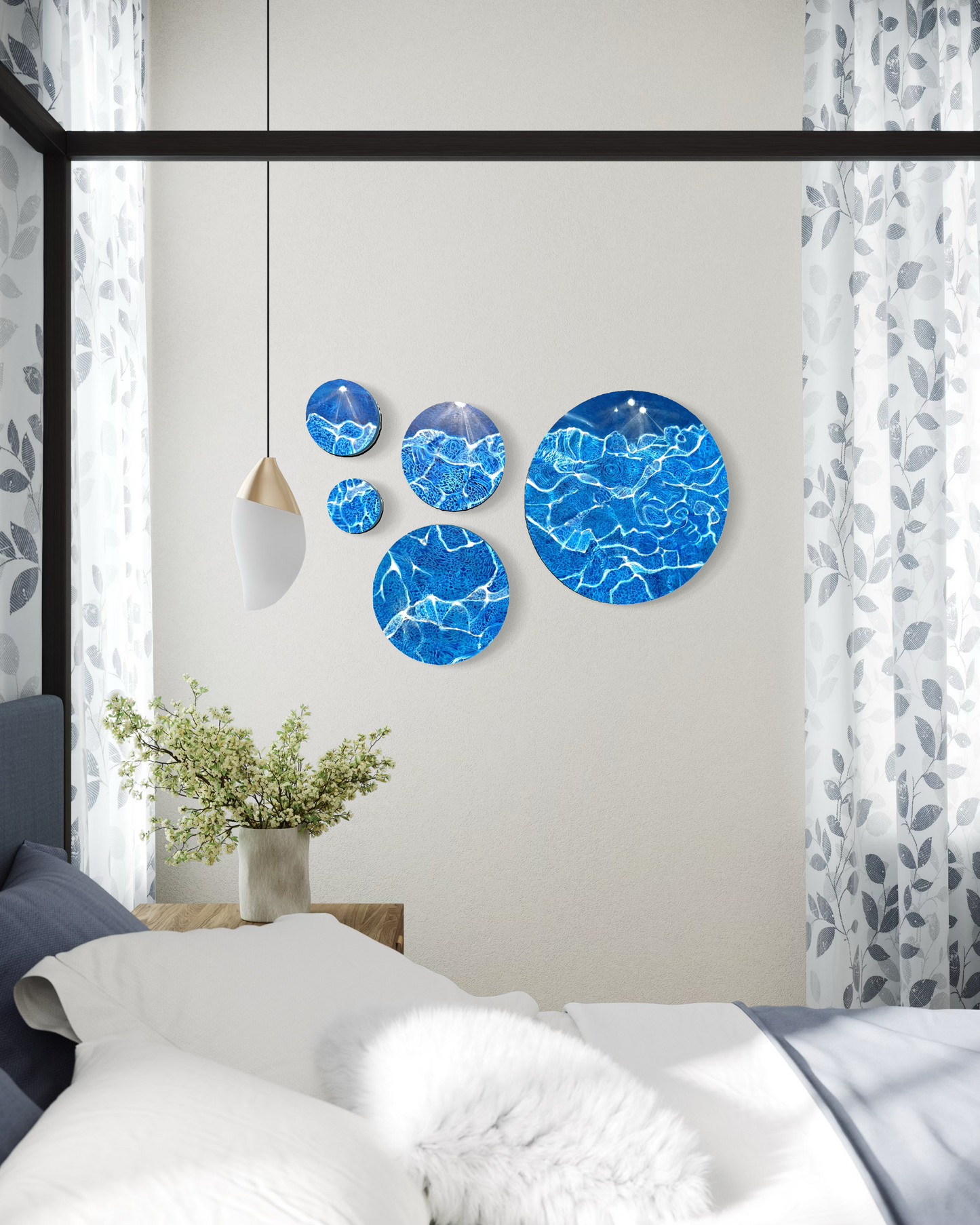 Blue Water Set- set of 5