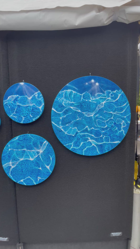 Blue Water Set- set of 5