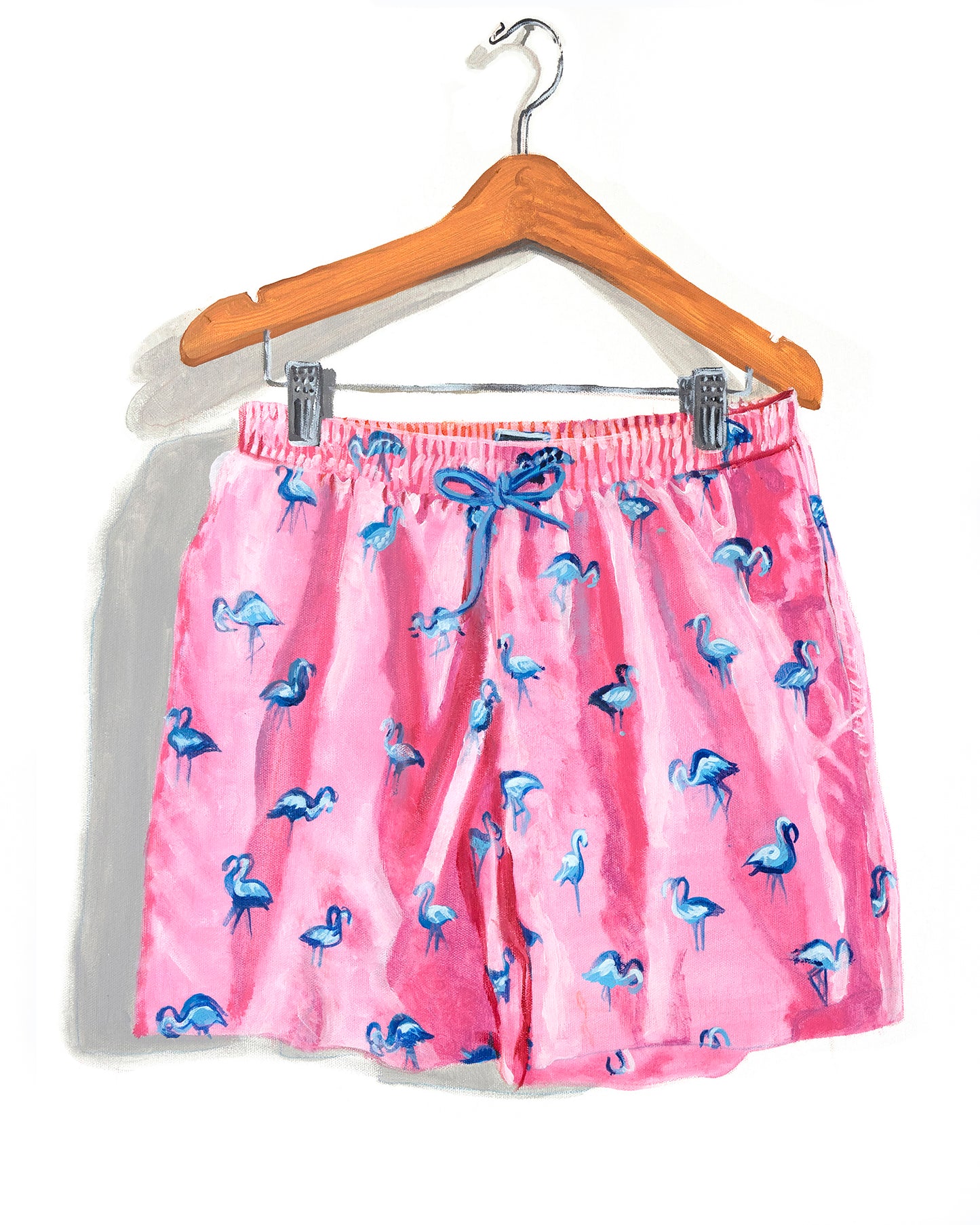 His 5 Pink Flamingo - ARCHIVAL PRINT